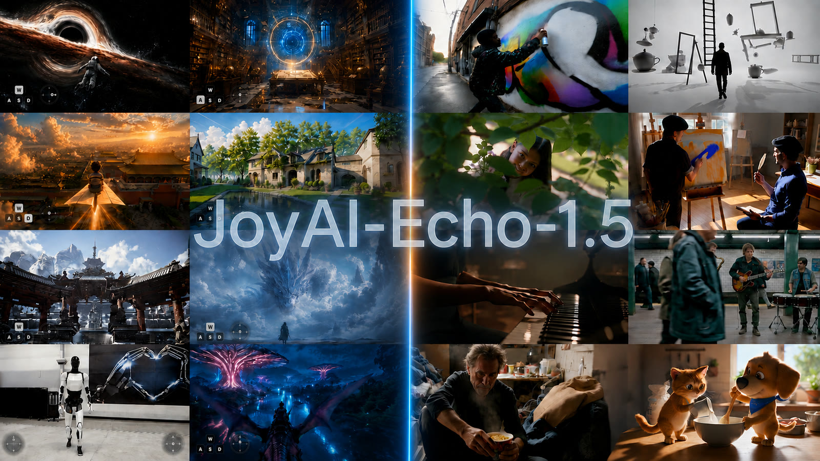 JoyAI-Echo-1.5: persistent stories and interactive worlds